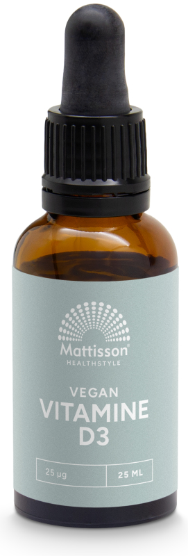 Mattisson Vitamine d3 25mcg vegan 25ml