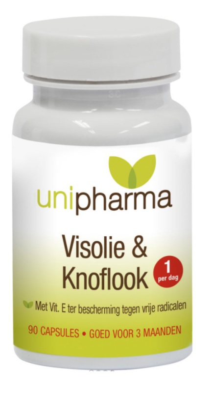 Unipharma Visolie & knoflook 90 capsules