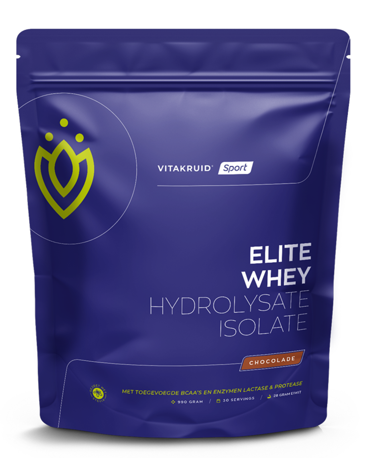 Vitakruid Elite Whey Protein 50% Hydrolysate 50% Isolate - Chocolade