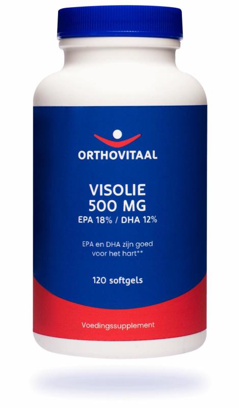 Orthovitaal Visolie 500 mg epa 18% dha 12% 150sft
