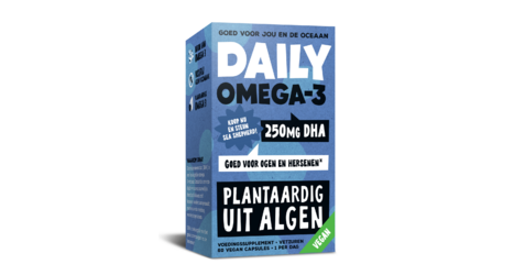 Daily Omega-3 250mg dha vegan 60vc