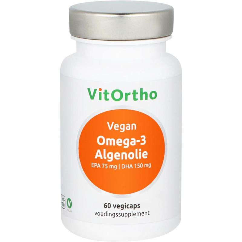 Vitortho Omega-3 algenolie 60 capsules
