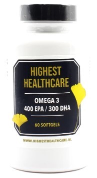Highest healthcare Omega 3 visolie forte 60 Stuks