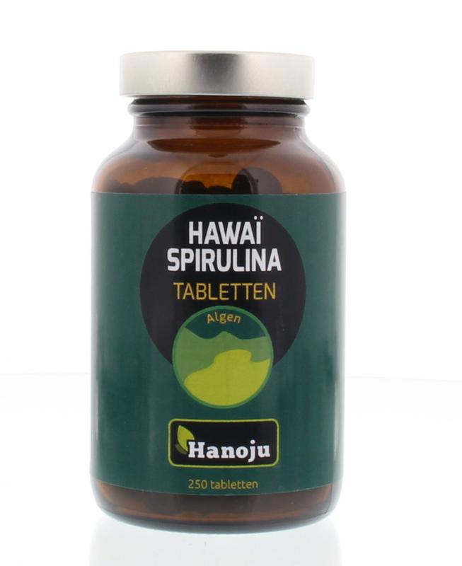 Hanoju Spirulina hawaiiaans 500 mg 250 tabletten