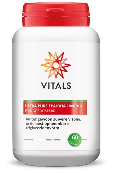Vitals Epa/dha ultra pure 1000 miligram 60 softgels
