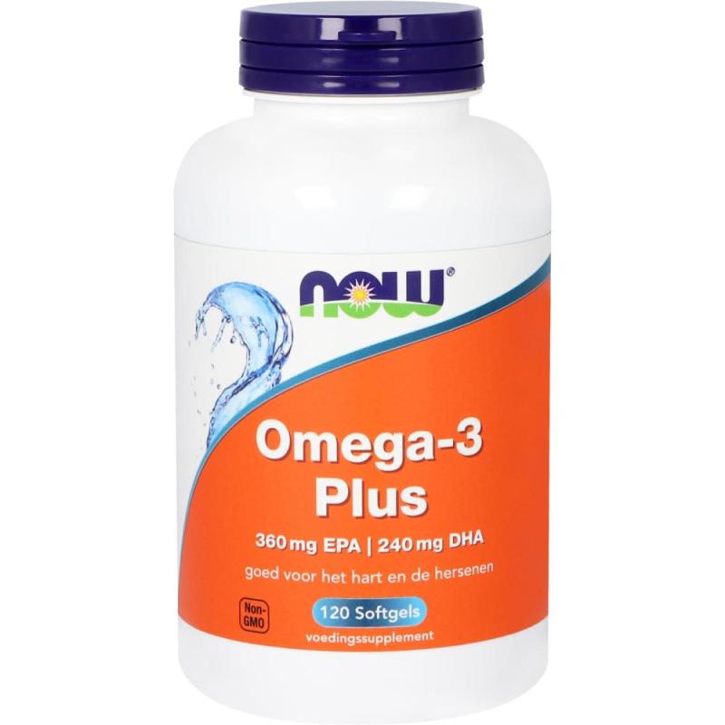 Now Omega-3 plus 120 softgels