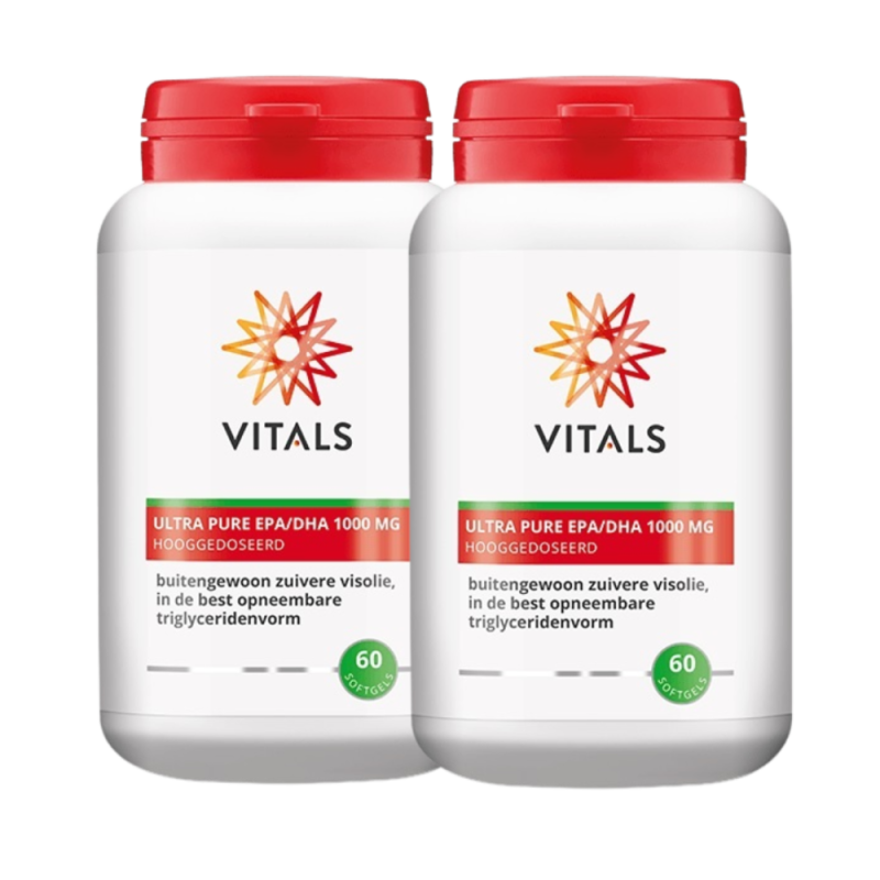 Vitals Ultra pure epa/dha 1000 mg 120 Softgel Capsules