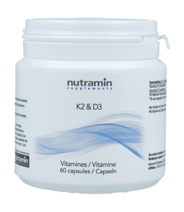 Nutramin Vitamine K2 & D3 Capsules