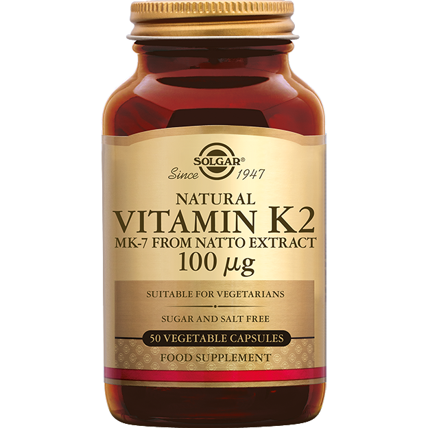 Solgar Vitamine K2 100 mcg Capsules