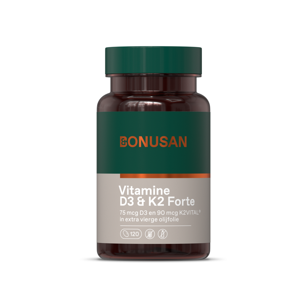 Bonusan Vitamine D3 & K2 Softgels
