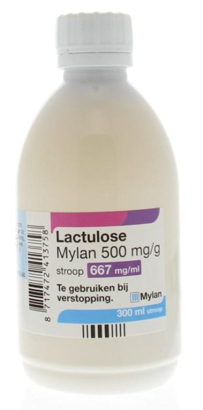 Mylan Lactulose siroop 500 mg 300ml