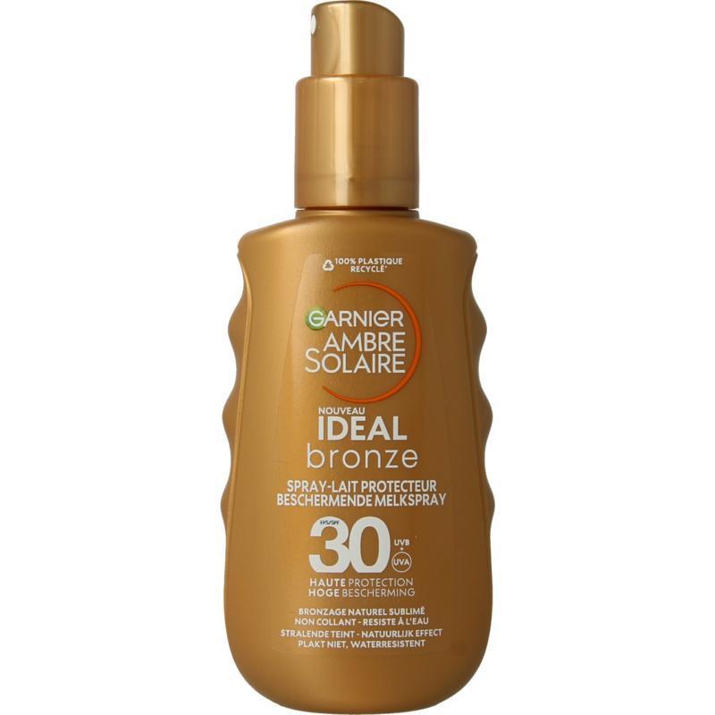 Ambre Solaire Ideal bronze beschermende melkspray spf30 150 ML