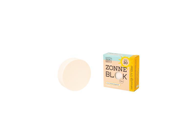 Blokzeep Zonneblok minerale zonnebrand spf 30 60 G