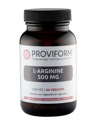 Proviform L-arginine 500 mg 60 Vegetarische Capsules