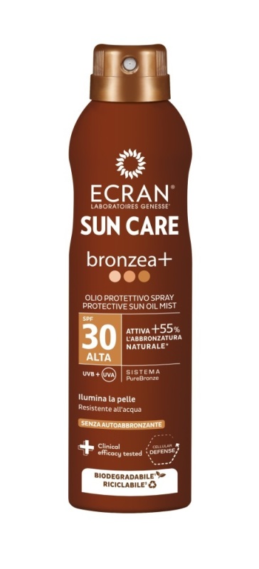Ecran Sun care bronzea bronzea+ olie spray mist spf 30 250 ML