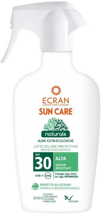 Ecran Naturals vegan protective sun milk spf30 300ml