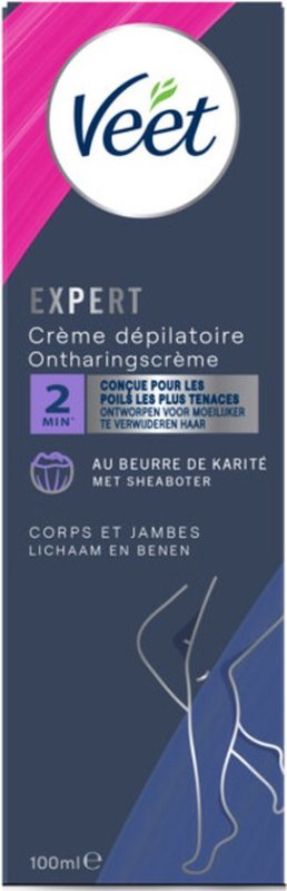Veet Expert ontharingscrème benen 100ML