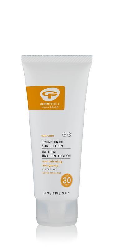 Green people Zonnebrand spf30 parfumvrij 100ML
