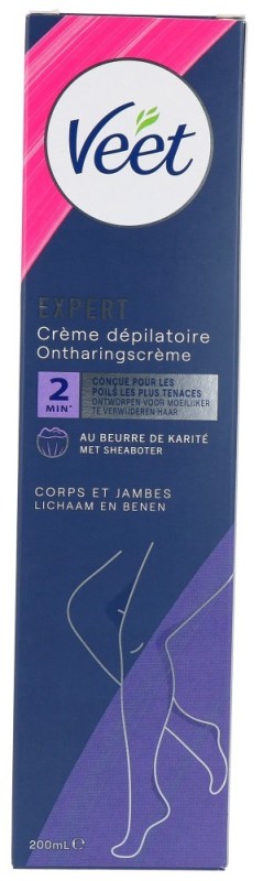 Veet Expert ontharingscreme benen 200ML