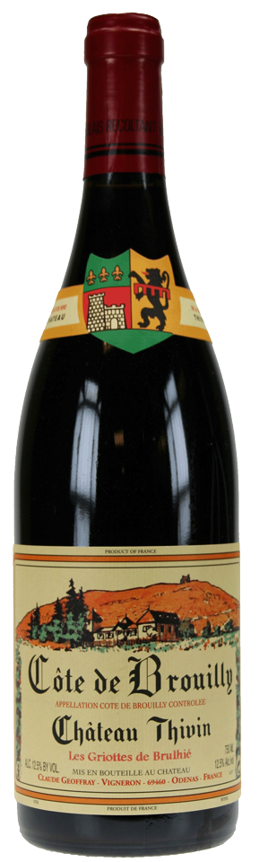 Château Thivin Côte de Brouilly  'Les Griottes de Brulhié'