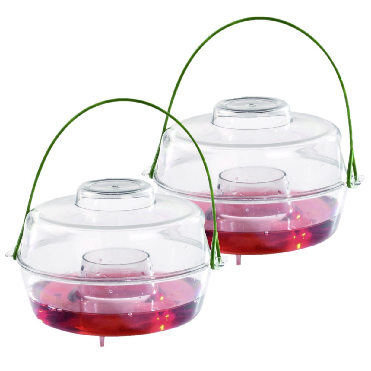 Guard and Care Wespenvanger - 4x stuks - wespenval - met hengsel - van kunststof - 13 cm -
