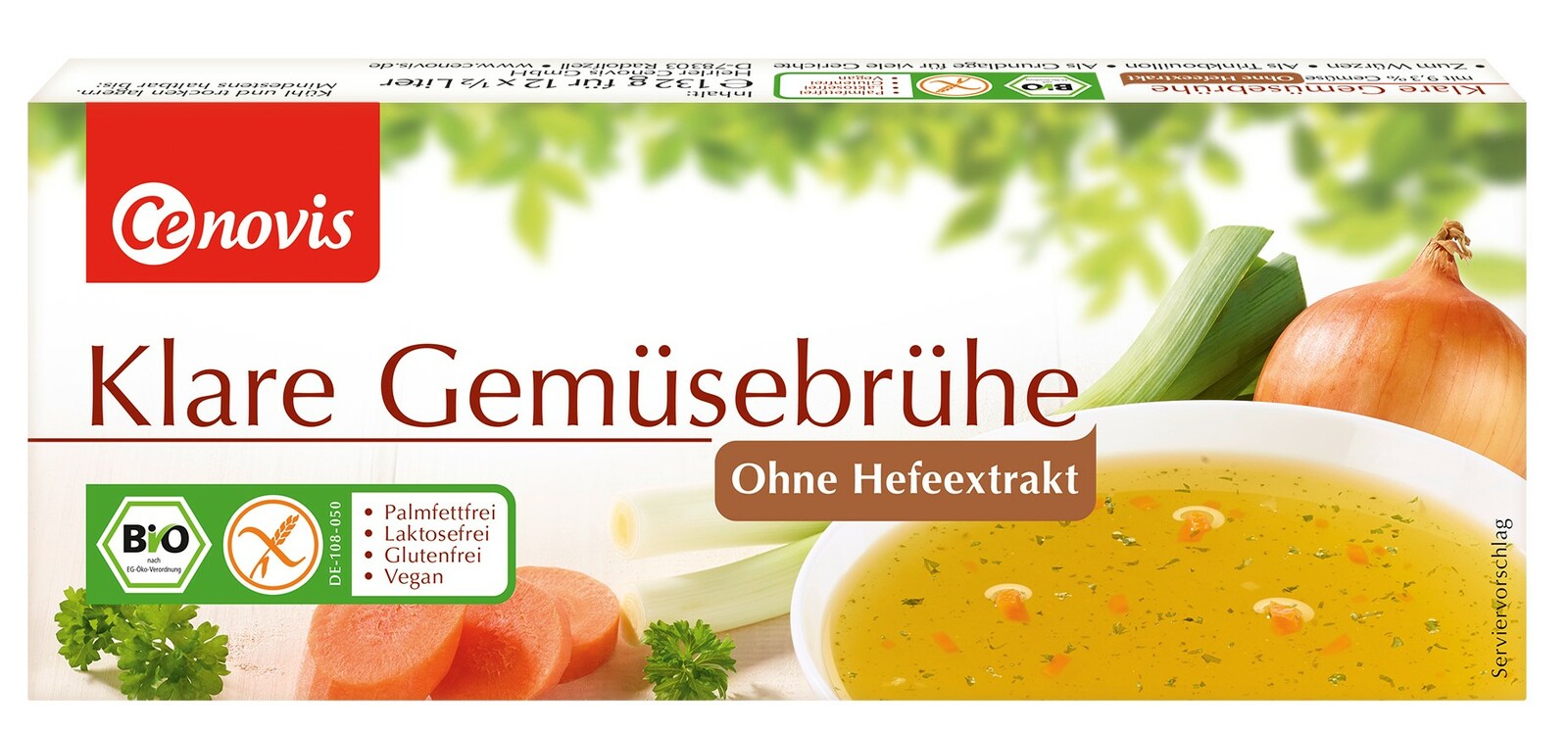 Cenovis Groenten Bouillon Tabletten Gistvrij