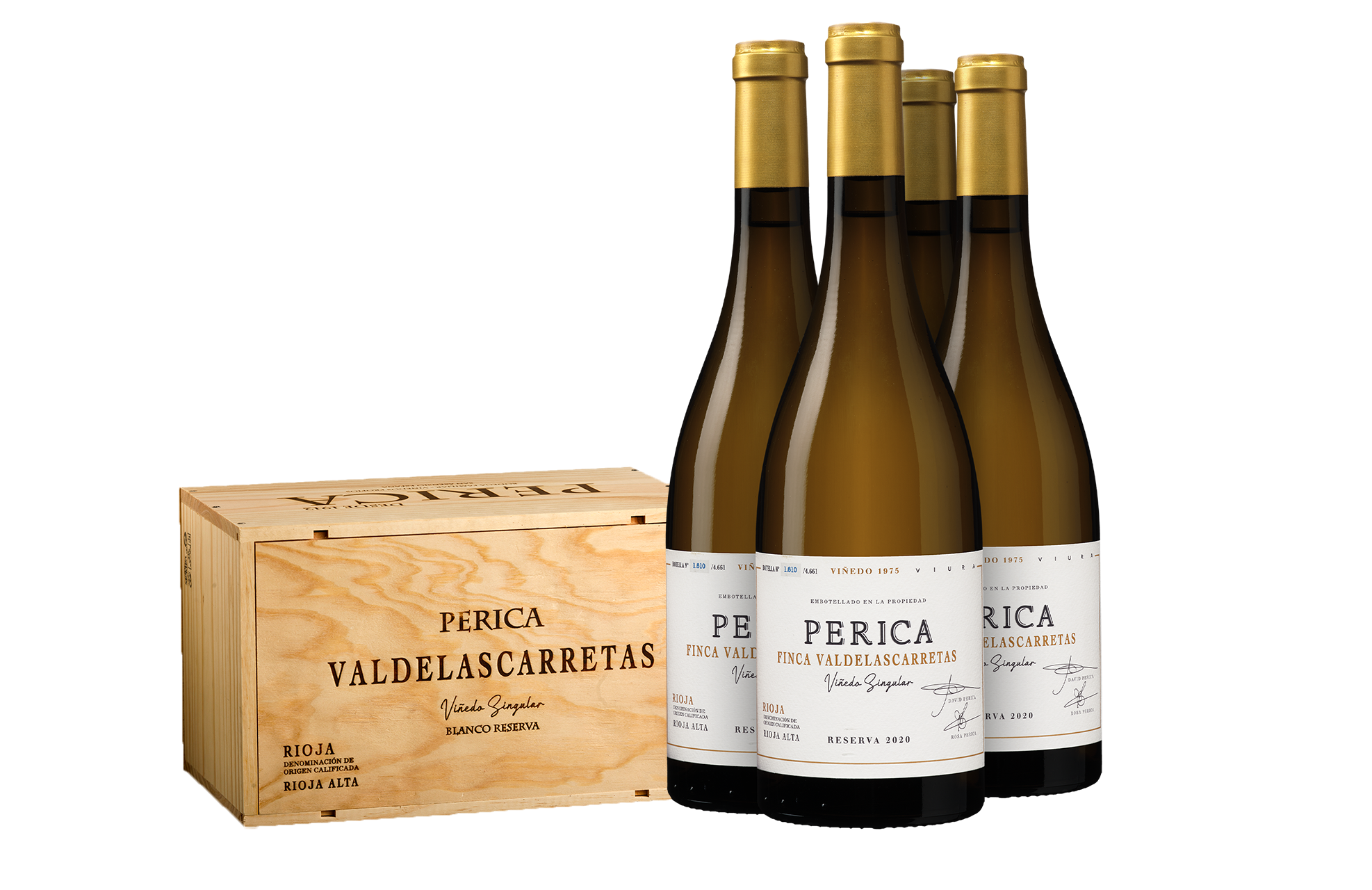 Wijnbeurs Perica Finca Valdelascarretas Rioja Alta Blanco Reserva