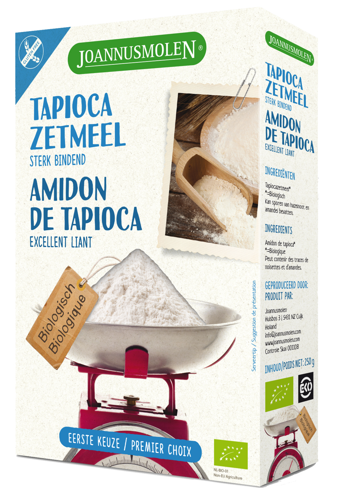 Joannusmolen Tapioca Zetmeel