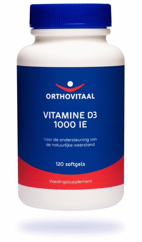 Orthovitaal Vitamine d3 1000 ie i 25mcg 120sft