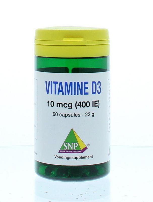 SNP Vitamine d3 400ie 10 mcg 60 Capsules