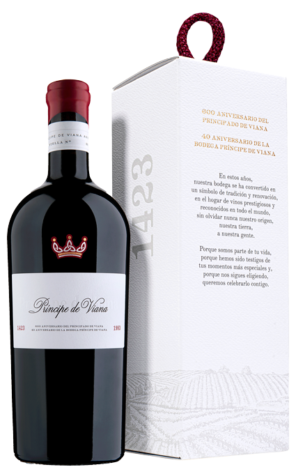Bodegas Principe de Viana Principe de Viana Aniversario Reserva in luxe giftbox