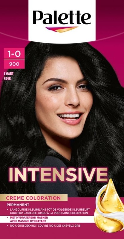 Poly Palette Intensive crème color zwart 900 115ml