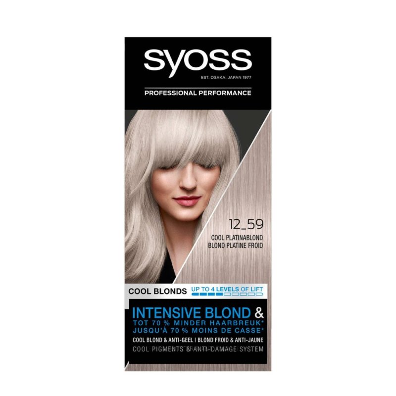 Syoss Blond cool blonds color 12-59 cool platinum blond 1 sruk
