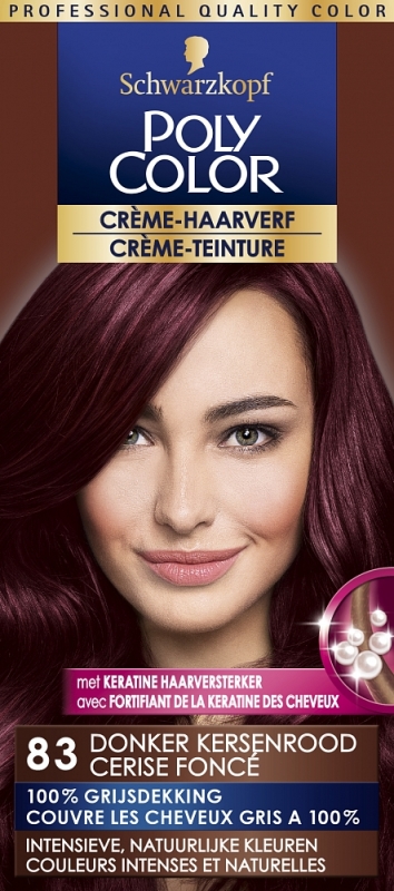 Schwarzkopf Poly Color Donker kersenrood 83 90ml