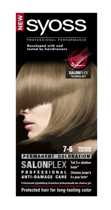 Syoss Color cream 7-6 middenblond 1 stuk