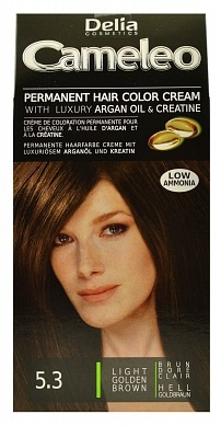 Cameleo Permanente creme kleuring licht goud bruin 5.3 1 stuk