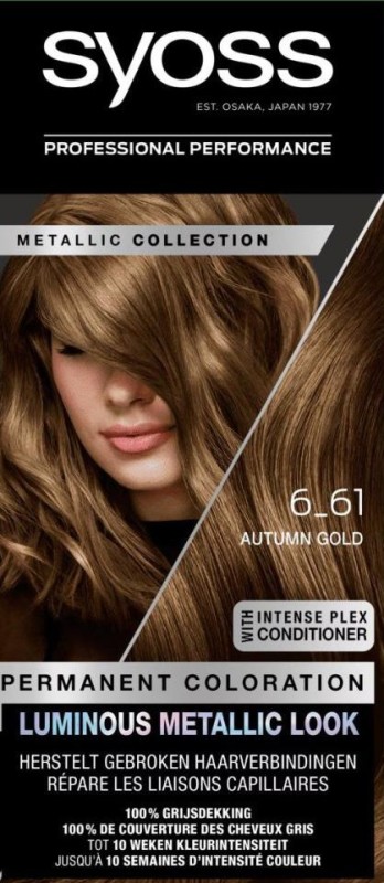 Syoss Metallic autumn gold 1 Stuk