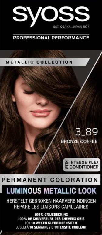 Syoss Metallic bronze coffee 1 Stuk