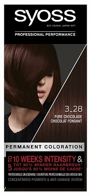 Syoss Color 3-28 pure chocolade 1 stuk