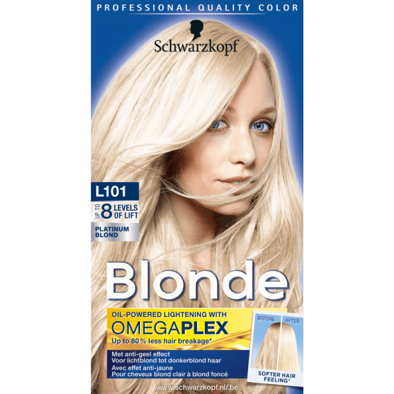 Schwarzkopf Blonde Platinumblond 101 1 stuk