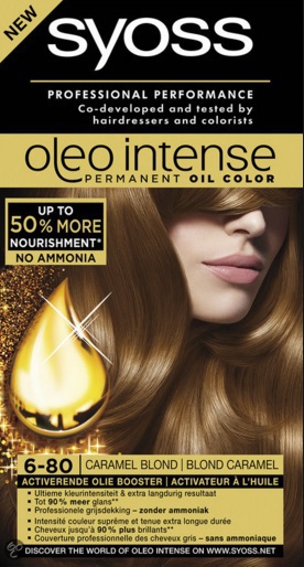 Syoss Oleo intense 6-80 caramel blond 1 stuk