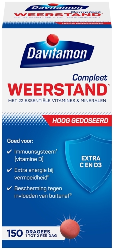 Davitamon Compleet weerstand forte 150 dragees