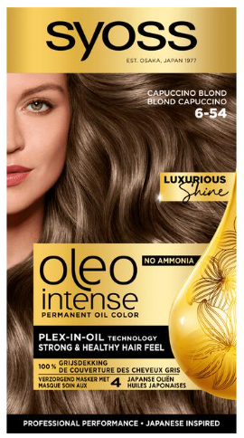 Syoss oleo intense 6-54 cappucino blond 1st