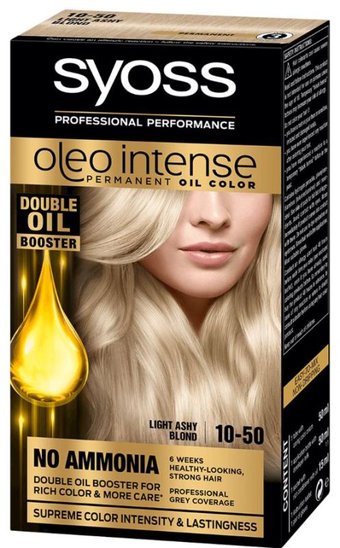 Syoss Oleo 10-50 licht asblond 1 stuk