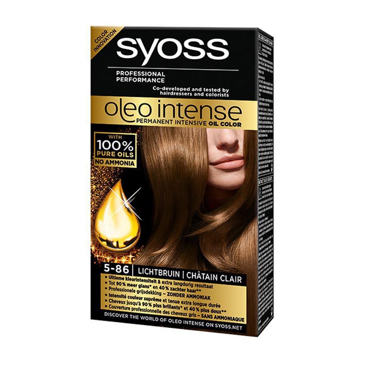 Syoss Oleo intense 5-86 licht bruin 1 stuk