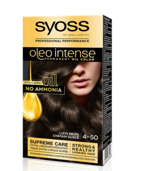 Syoss Oleo intense 4-50 ijzig bruin 1 stuk