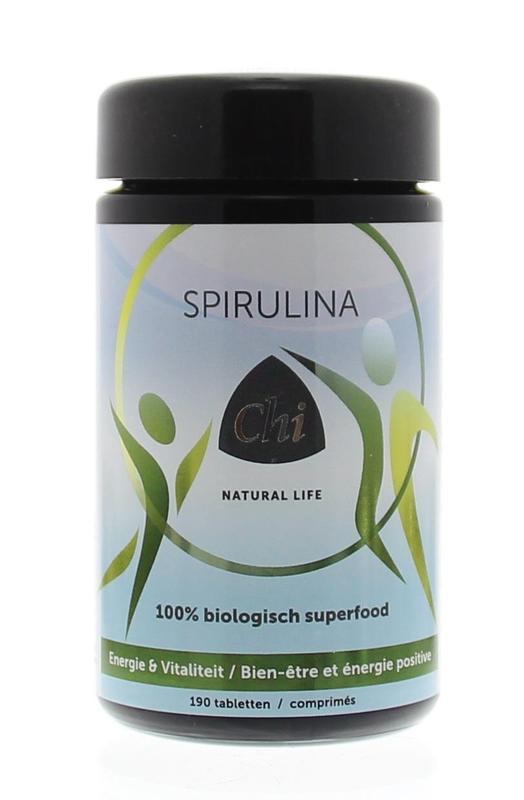 Chi Spirulina 500mg bio 190 tabletten