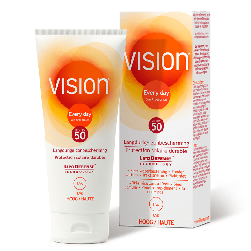 Vision Zonnebrand every day sun protection spf50 45 ML