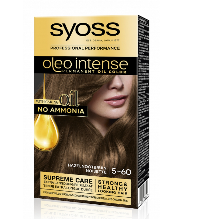 Syoss Oleo intense 5-60 hazelnoot praliné 1 stuk