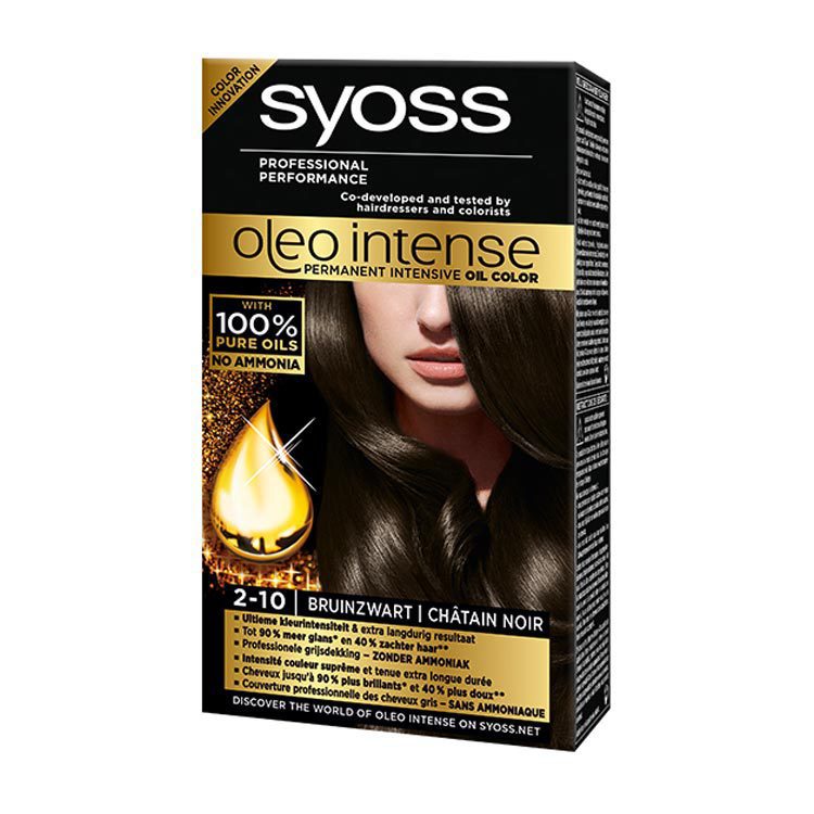 Syoss Oleo intense 2-10 bruinzwart 1 stuk